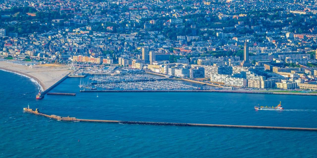 לה האברה Le Petit Nid Perche Sous Les Toits, Vue Mer מראה חיצוני תמונה